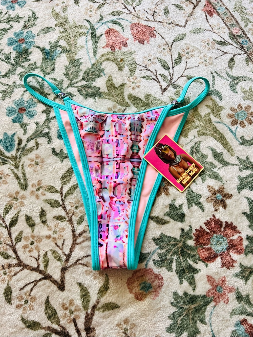 Strawberry Milk Mob Bikini bottom space cadet Medium NWT